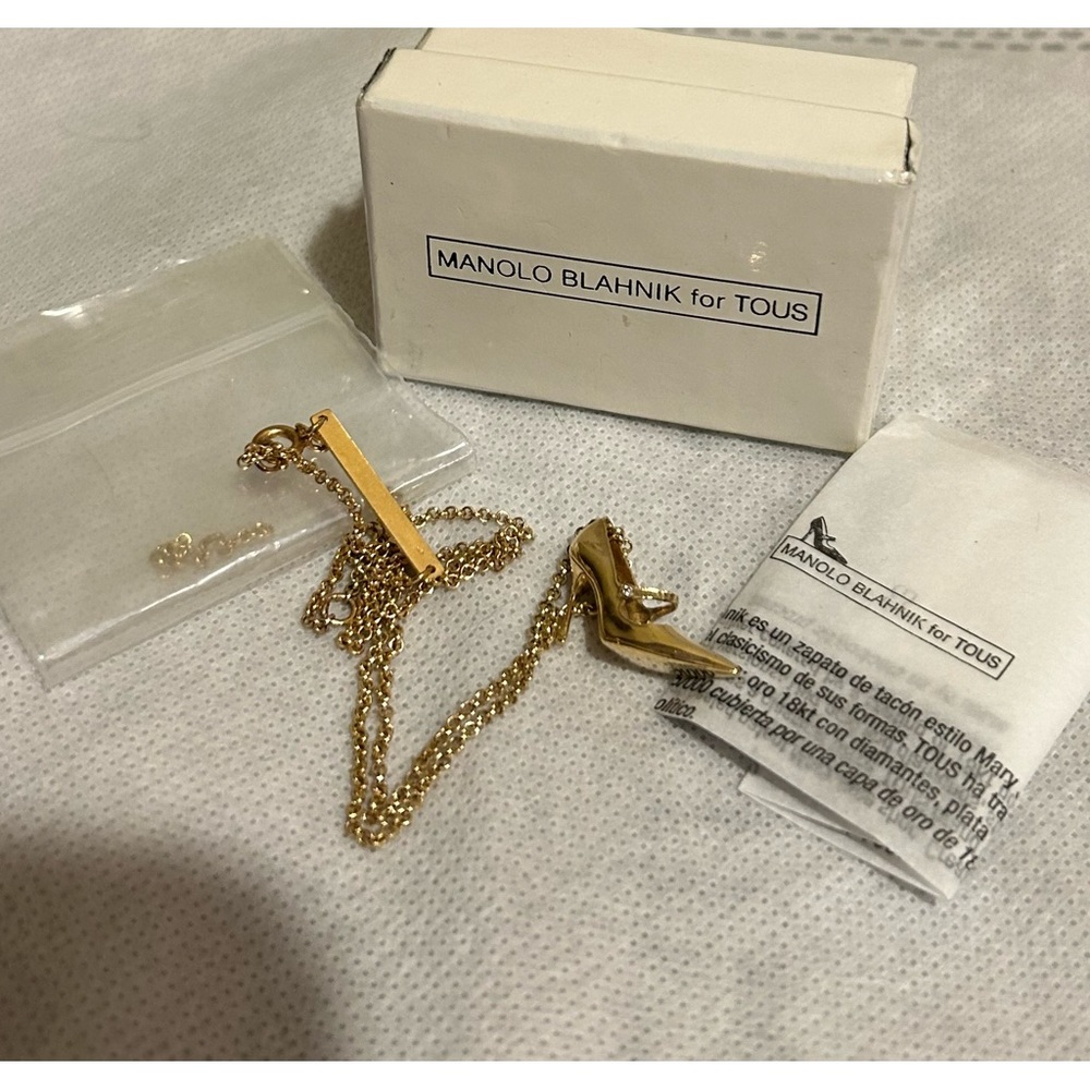 Manolo Blahnik x Tous Campari Pendant 18k Diamond